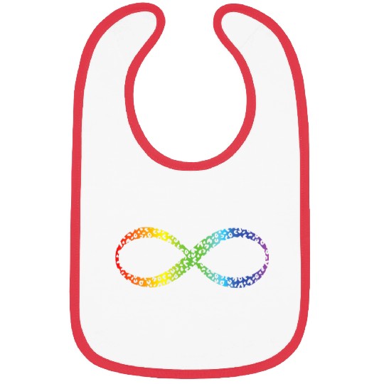 Autism Puzzle Neurodivergent Awareness Infinity Rainbow Autism ADHD Bibs