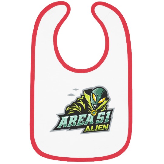 Aliens UFO Area 51 Bibs