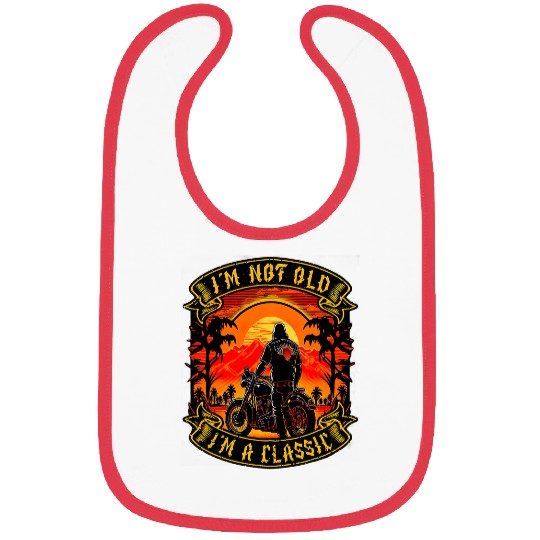 I M Not Old I M A Classic Motorcycle Old Man 22 Bibs
