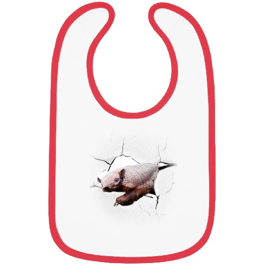 Armadillo Pet Face Breakthrough Bibs