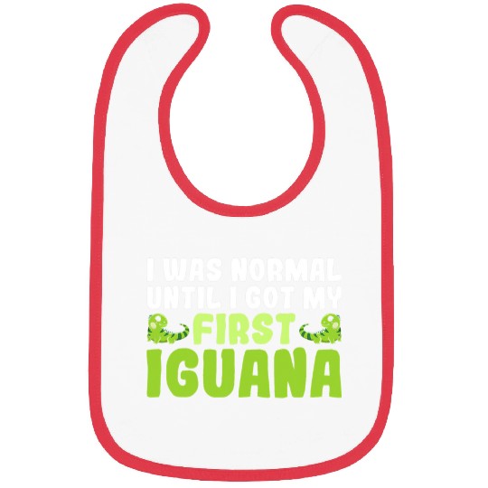 Iguana Pet Lizard Quote for an Iguana Owner 2 Bibs