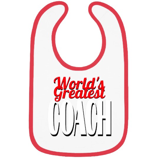 Worlds Greatest Coach Bibs