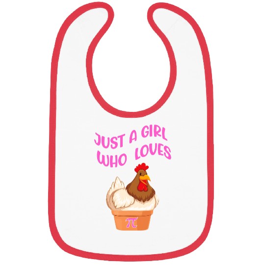 Chicken Pet Just a girl who loves chicken pot pie Bibs