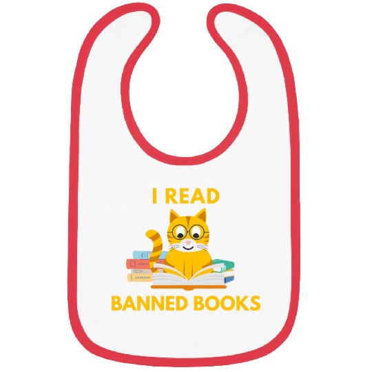 Book Fun I read banned books week librarian teacher cat Bibs