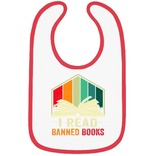 Book Fun I Read Banned Books Week Librarian freesdom Reader Nerd Men 1 Bibs