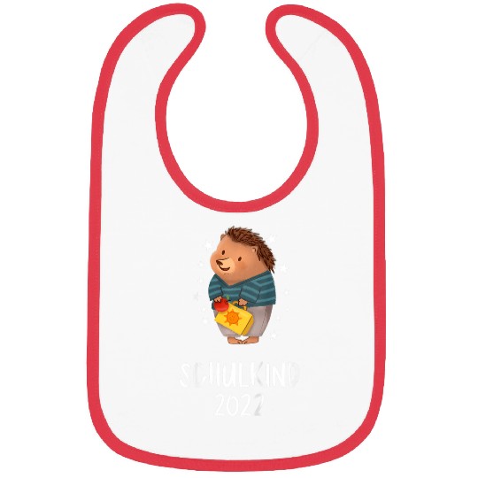 Hedgehog Pet Kids Hedgehogs Schulkind Bibs