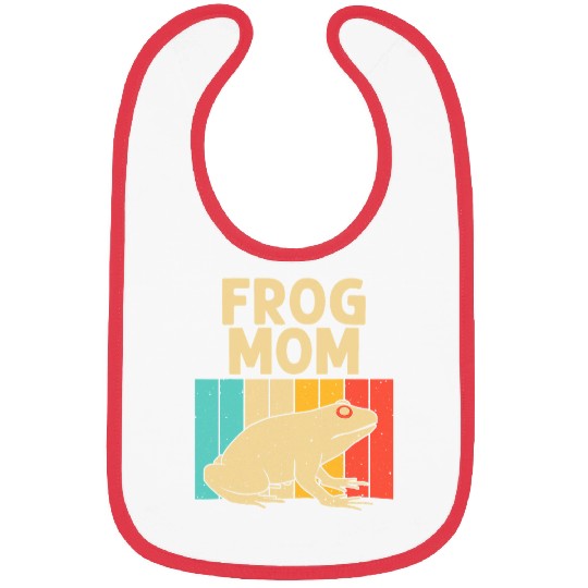 Frog Pet vintages Frog Design For Mom Grandma Cute Frog Toad Lovers 9 Bibs