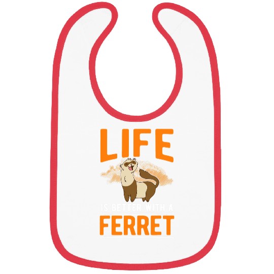Ferret Pet Life is better with a Ferret Bibs