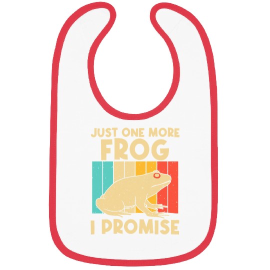 Frog Pet vintages Frog Design For Men Women Kids Cute Frog Toad Lovers 7 Bibs