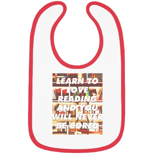 Book Fun You Will Never Be Bored Book Lovers Bibs