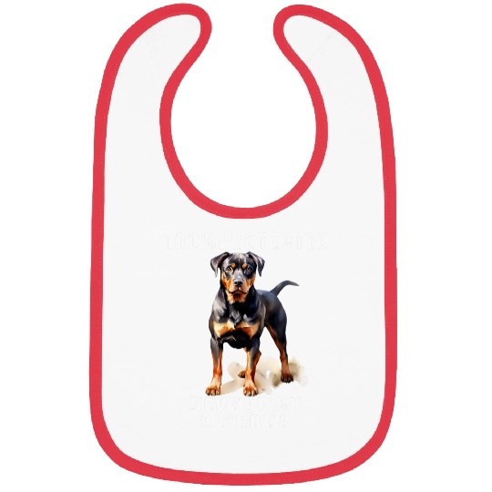 Rottweiler Pet BOSS 100 Protected Rottweiler Fun 4 Bibs