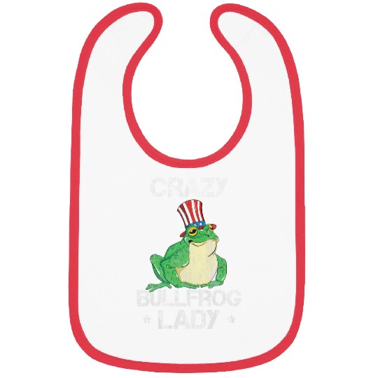 Frog Pet crazys bullfrog lady catches and eats frogs for Toad Hunter Bibs
