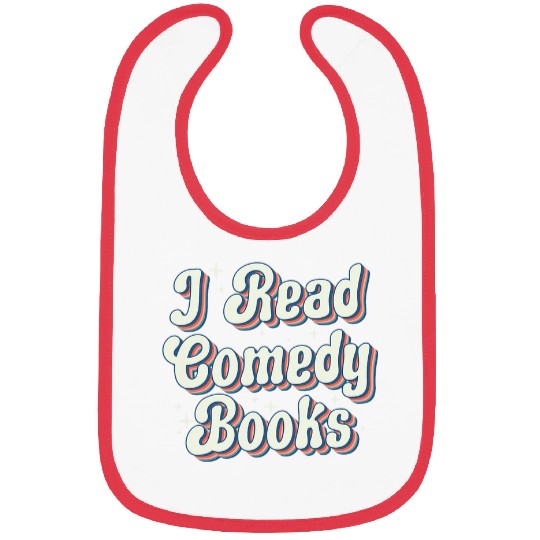 Book Fun I Read Comedy Books Week Librarian Retro vintages Comics Bibs