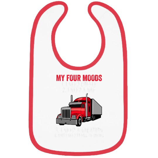 Truck Fun Coffee Trucks Trucker Bibs