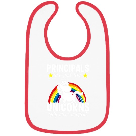 Unicorn Pet School Principal Unicorn Appreciation Teacher Bibs
