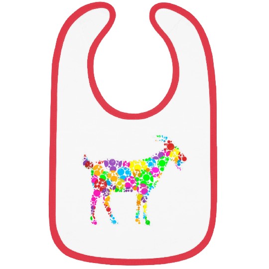 Goats Pet Polka Dot Pattern Dot Day International Bibs