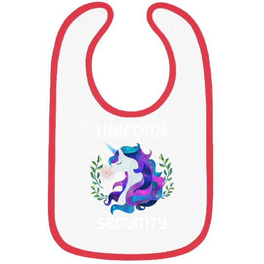 Unicorn Pet Security Tee Guard Magical Costume Art Dad Mom Bibs