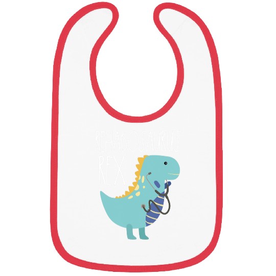 Dinosaur Pet Pediatric Rehab Physical Therapy Month Occupational Bibs