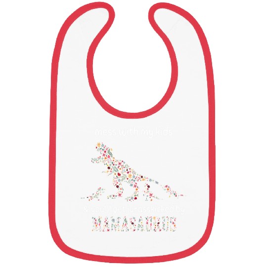 Dinosaur Pet mamasaurus t rexs dinosaur mama saurus mothers day funny Bibs