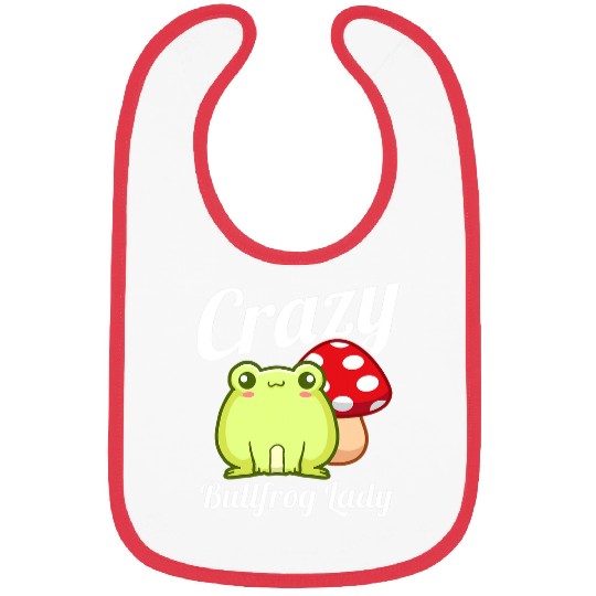 Frog Pet crazys Bullfrog Lady Frog Lover Toad Catching Bibs