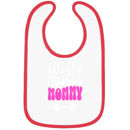 Certified Muscle Mommy Cover Gym Fitness Pump 22 Bibs