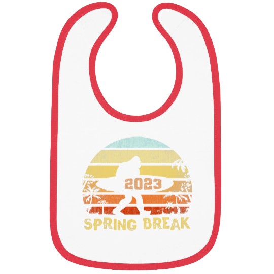 Bigfoot Pet Retro Its Bigfoot SPRING BREAK bests Surfing Trip Ever Bibs
