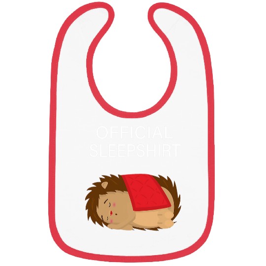 Hedgehog Pet Official Sleep Hedgehogs Hedgehogs pyjama Bibs