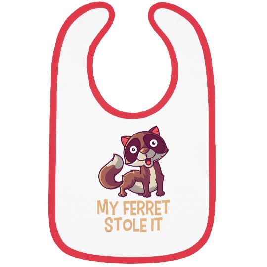 Ferret Pet My Ferret Stole It Ferret Bibs