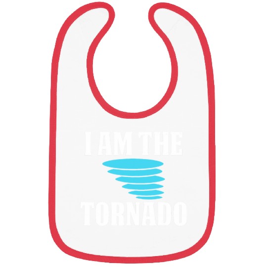 I Am The Storm Twister Tornado Hurricane Meteorologist 24 Bibs
