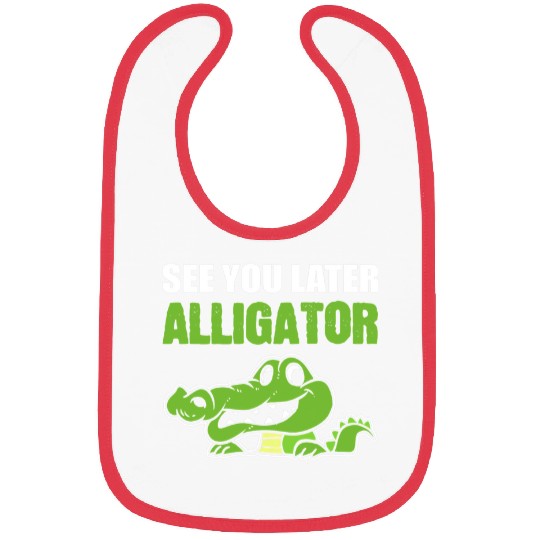 Alligator Pet Later Alligator Outgoing Person Bibs