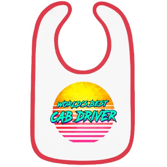 Worlds bests Cab Driver 2Funny Taxi Driver Bibs