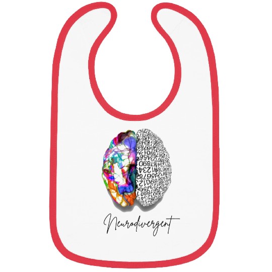 suicides Prevention 988 Ribbon Neurodivergent Tee Support Bibs