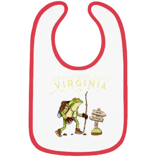 Frog Pet Appalachian Trail Virginia Funny Hiking Bibs