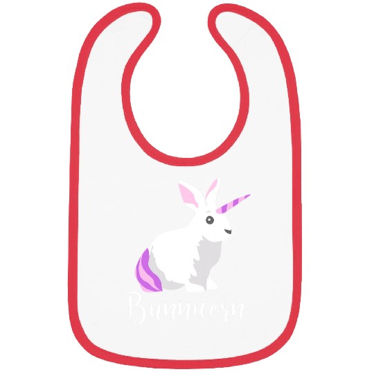 Unicorn Pet Easter Bunny Bunnicorn Unicorn Easter Sunday Bibs