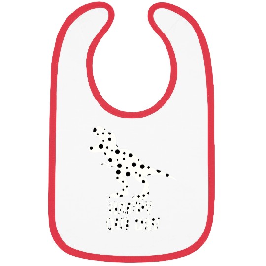 Dinosaur Pet Polka Dot T rexs Dinosaur International Happy Dot Day White B Bibs