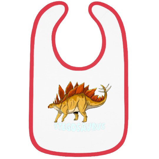 Dinosaur Pet Stegosaurus Dinosaur Design Bibs