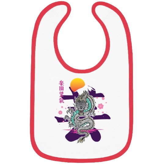 Dragon Pet Japanese Dragon Asia Tattoo 1 Bibs