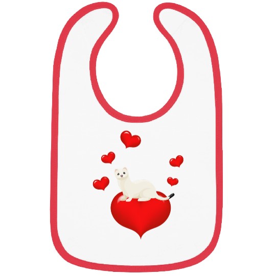 Ferret Pet Ermine Winter Fur Design Weasel And Ferret Bibs