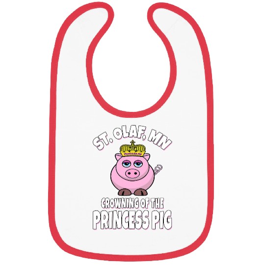 Pig Pet St Olaf Minnesota Crowning The Princess Bibs