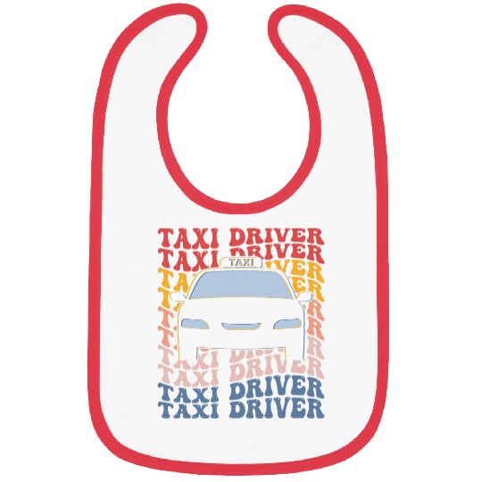 Taxi Driver Groovy Bibs