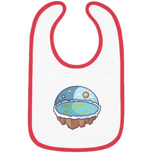Flat Earth Map Model Flat Earth Society Bibs