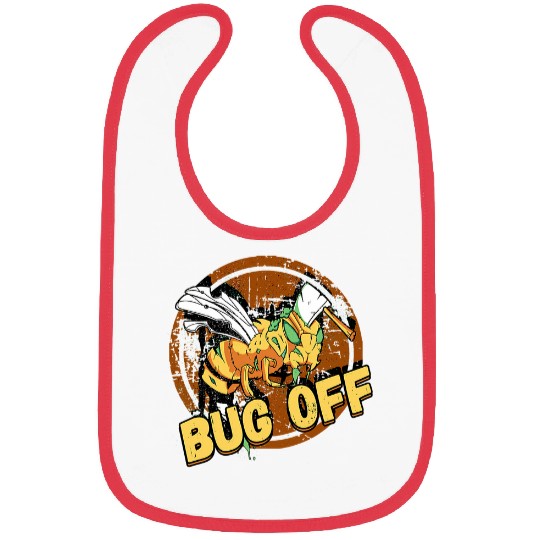 Bug Off Pest Control Exterminator Design for a Bug Killer Bibs