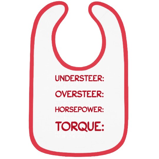 Horse Pet Understeer Oversteer Horsepower Torque Bibs