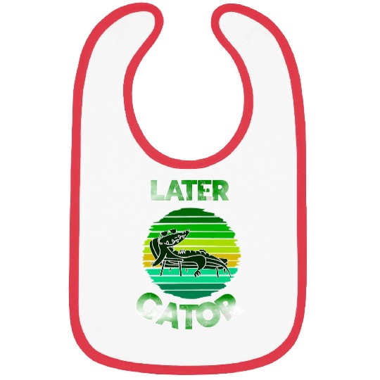 Alligator Pet Swamp Alligator With Sunglasses Bibs