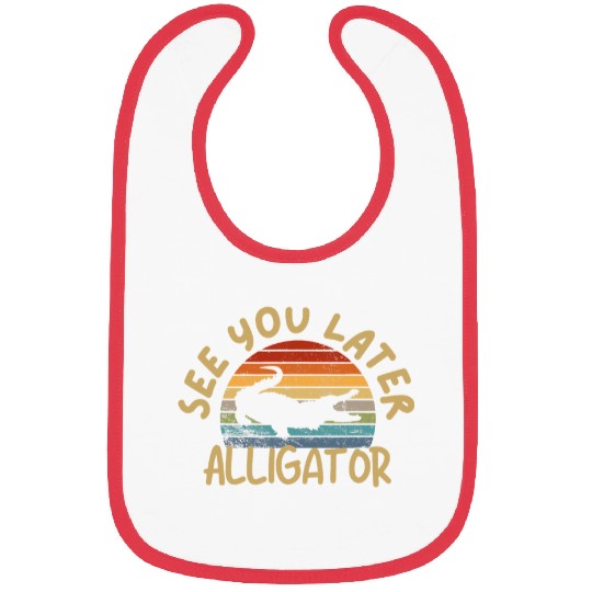 Alligator Pet See You Later Alligator 1 Bibs