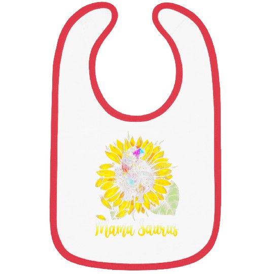 Dinosaur Pet Sunflower Mamasaurus T rexs Dinosaur Mama Saurus Bibs