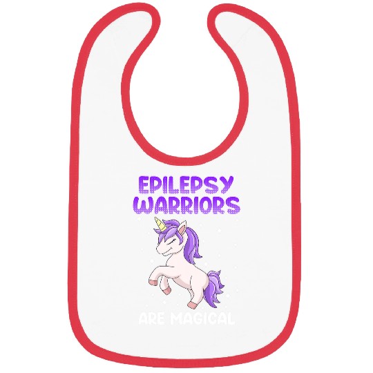 Unicorn Pet Epilepsy Warriors Are Magical Purple Bibs