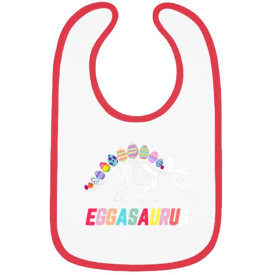 Dinosaur Pet Easter Eggasaurus Stegosaurus Easter Egg Bibs