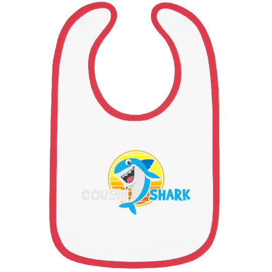Shark Pet Cousin Gift Bibs