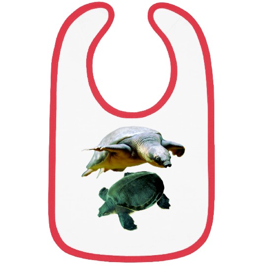 Turtle Pet Australian Fly River Turtle Pig Nosed Turtle Lovers Bibs